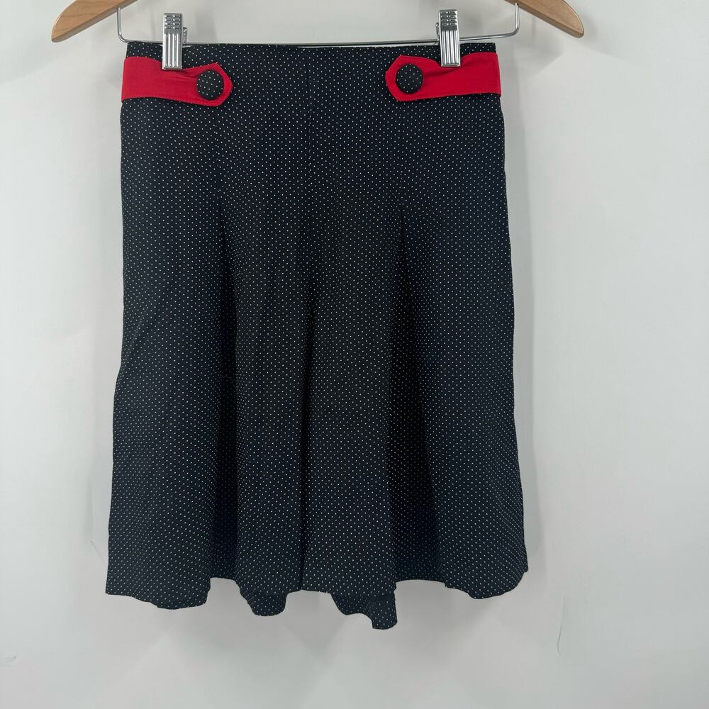 Vintage High Waisted polka dotted pleated shorts